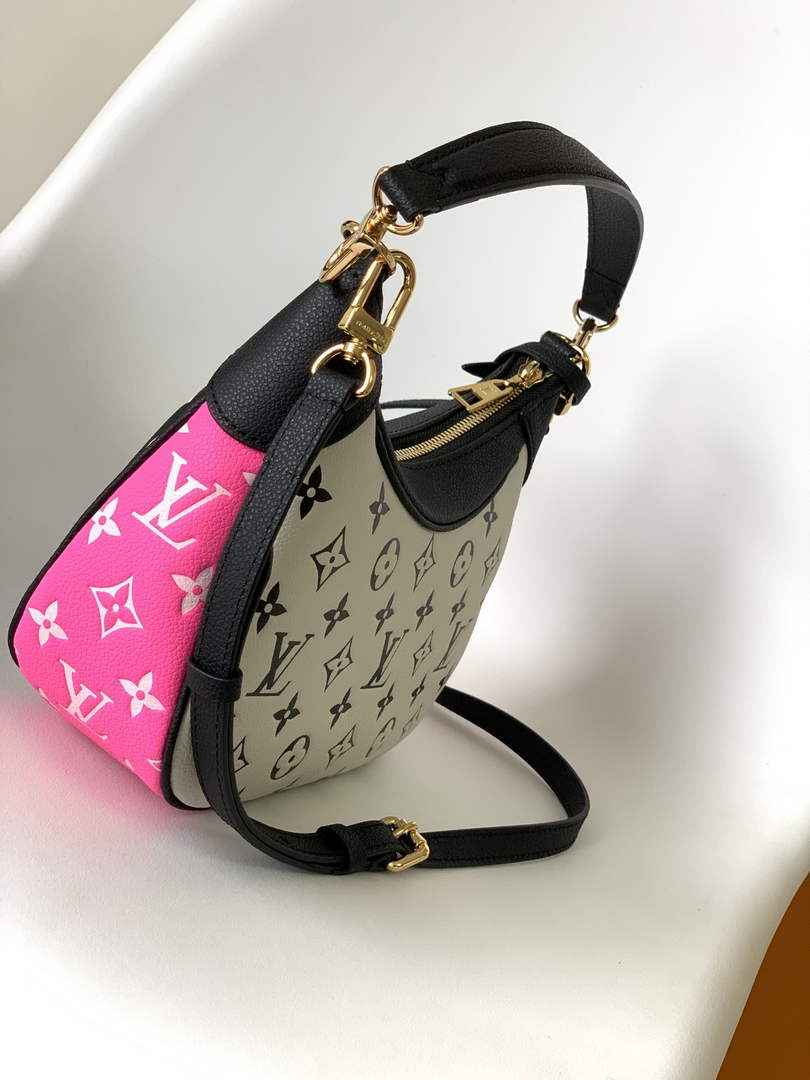 Louis Vuitton M46091 Bagatelle BB Shoulder Bag Leather Black