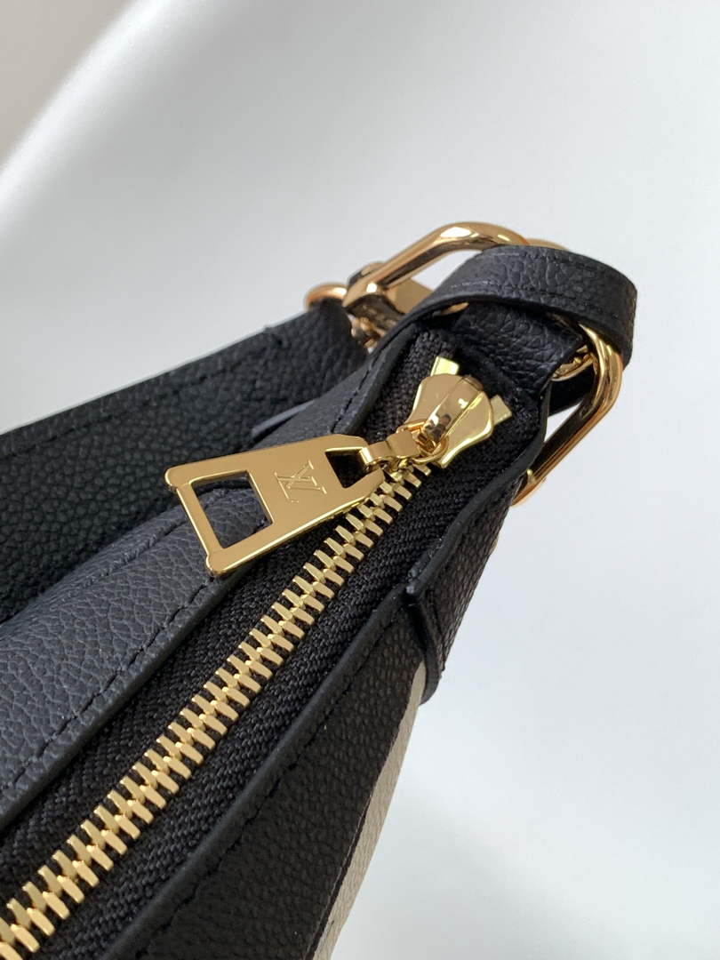 Louis Vuitton M46091 Bagatelle BB Shoulder Bag Leather Black - 24 x 18 x 7 cm / Black - View 6