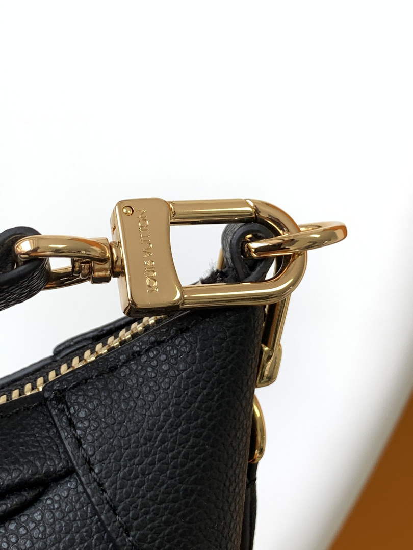 Louis Vuitton M46091 Bagatelle BB Shoulder Bag Leather Black - 24 x 18 x 7 cm / Black - View 7