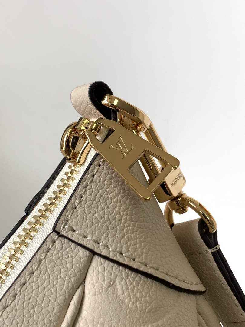 Louis Vuitton M46099 Bagatelle BB Shoulder Bag Leather Beige