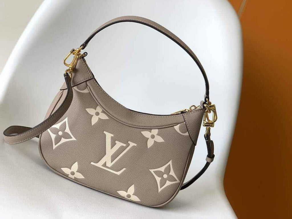 Louis Vuitton M46112 Bagatelle BB Shoulder Bag Leather Gray