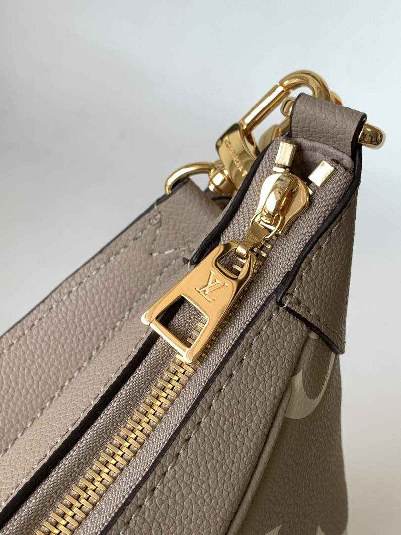 Louis Vuitton M46112 Bagatelle BB Shoulder Bag Leather Gray