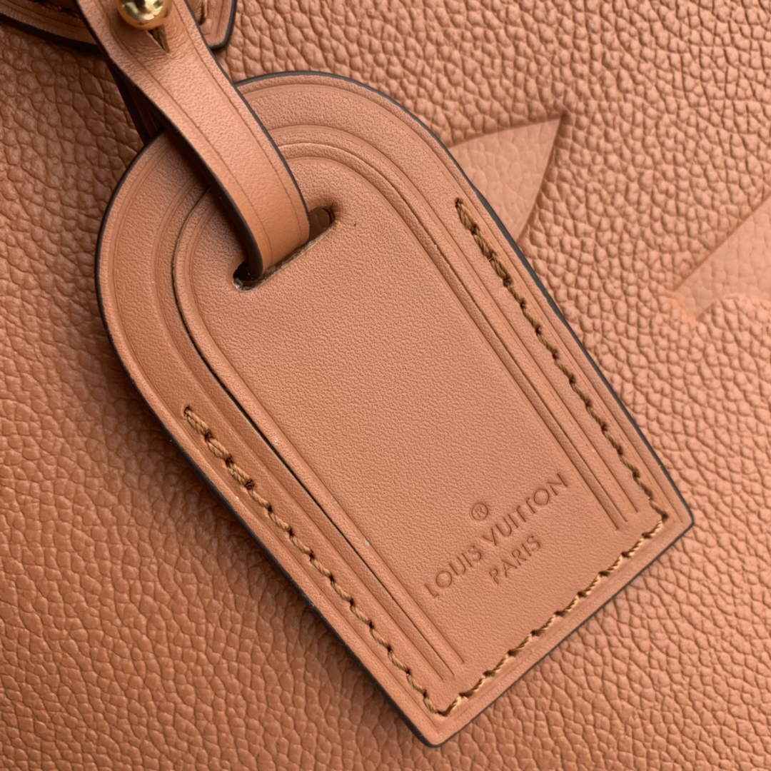 Louis Vuitton M46134 OnTheGo GM Tote Bag Monogram Leather Brown - Default Title - View 5