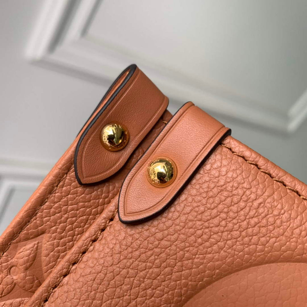 Louis Vuitton M46134 OnTheGo GM Tote Bag Monogram Leather Brown - Default Title - View 6