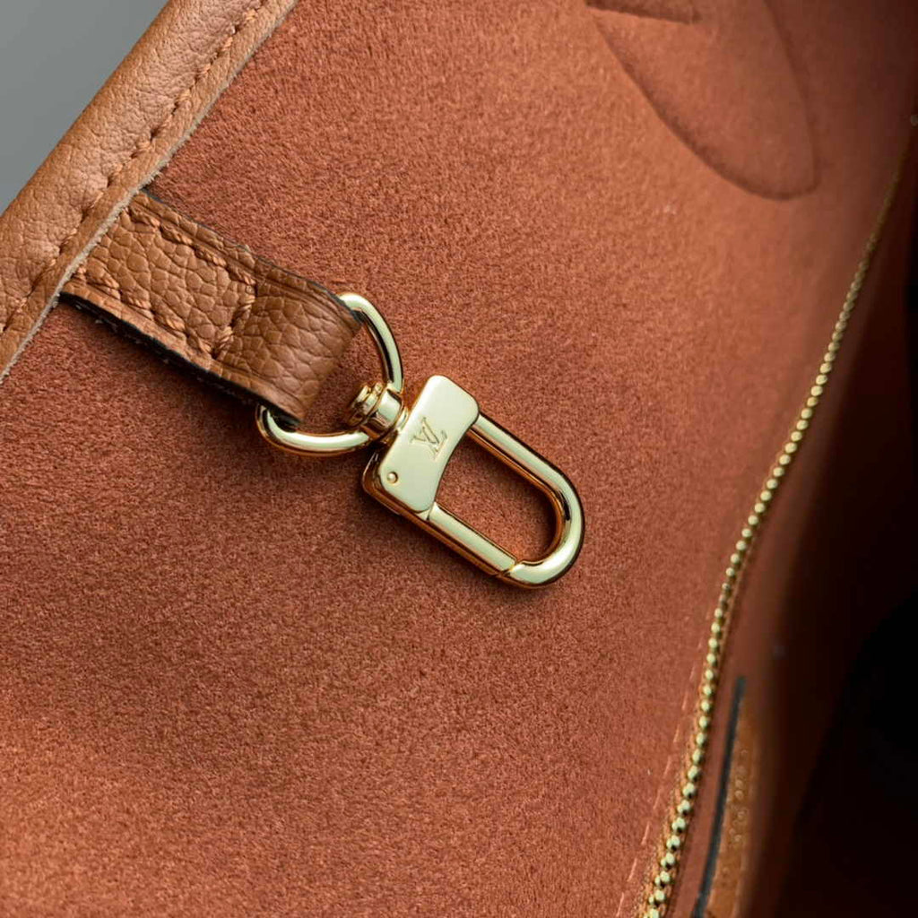 Louis Vuitton M46135 Neverfull MM Tote Bag Brown