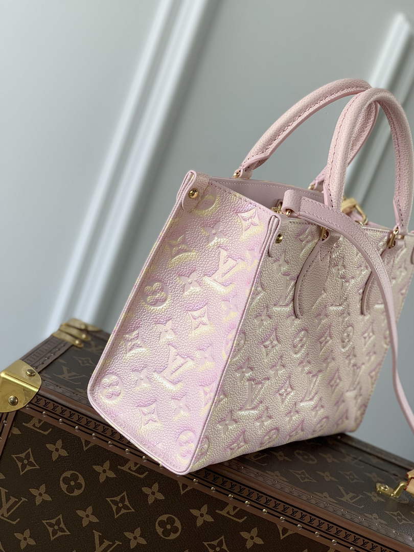 Louis Vuitton M46168 OnTheGo PM Tote Bag Pink - Default Title - View 2
