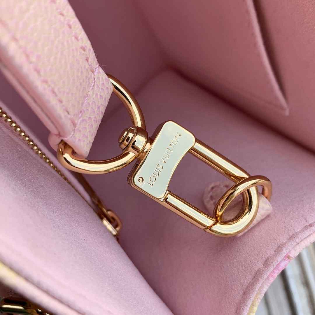 Louis Vuitton M46168 OnTheGo PM Tote Bag Pink - Default Title - View 5
