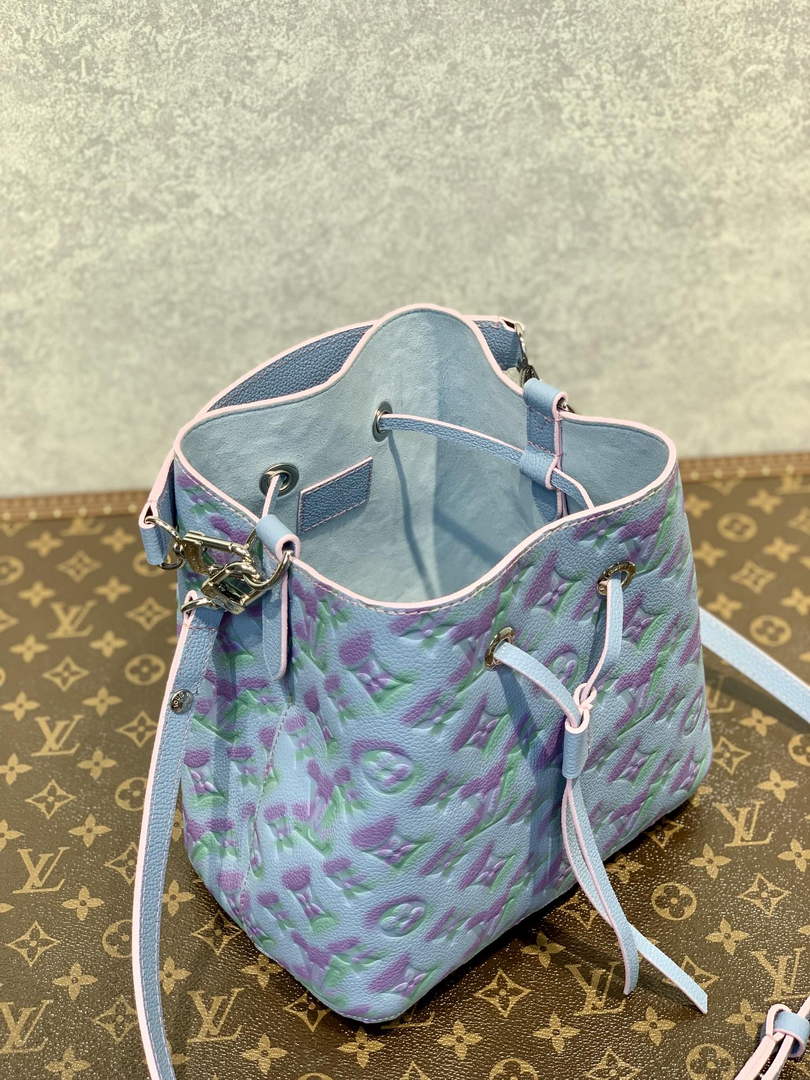 Louis Vuitton M46173 NeoNoé BB bucket Bag Monogram Purple - 20 x 20 x 13 cm / Monogram Purple - View 6