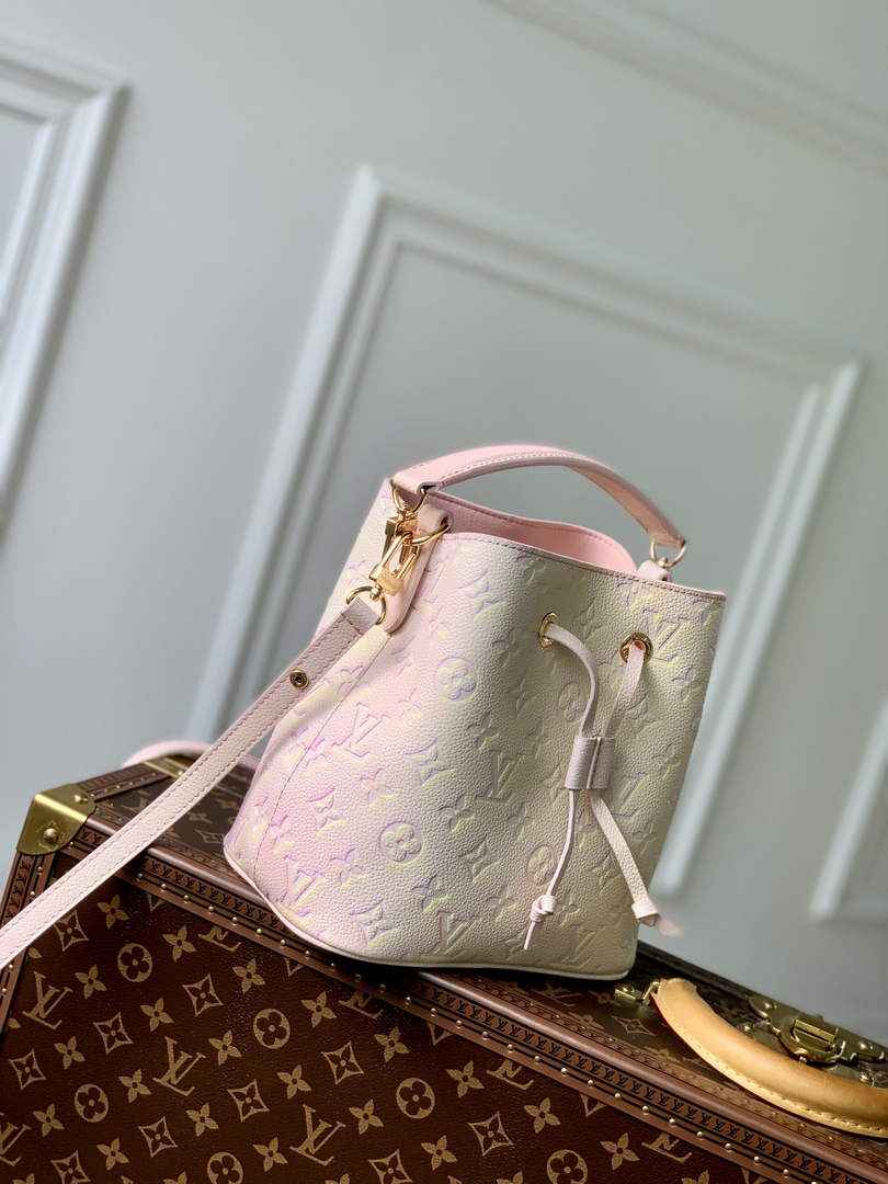 Louis Vuitton M46174 NeoNoé BB bucket Bag Monogram Pink