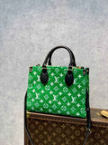 Louis Vuitton M46216 OnTheGo PM Tote Bag Green - Default Title - View 1