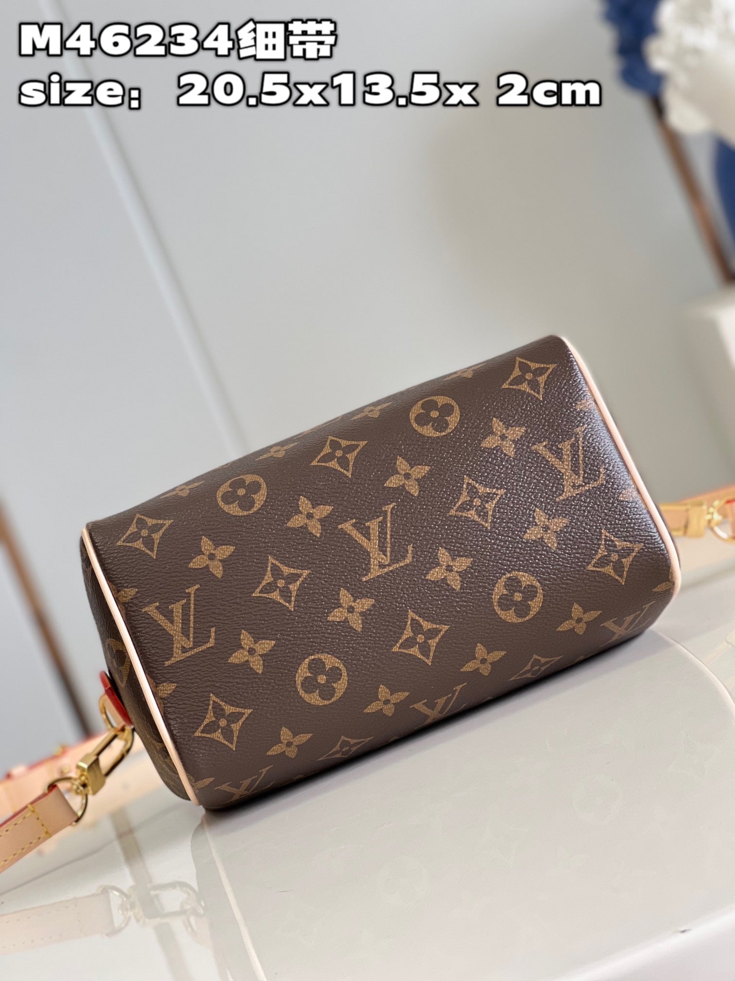 Louis Vuitton M46234 Speedy Bandoulière 20 Bag Monogram Beige