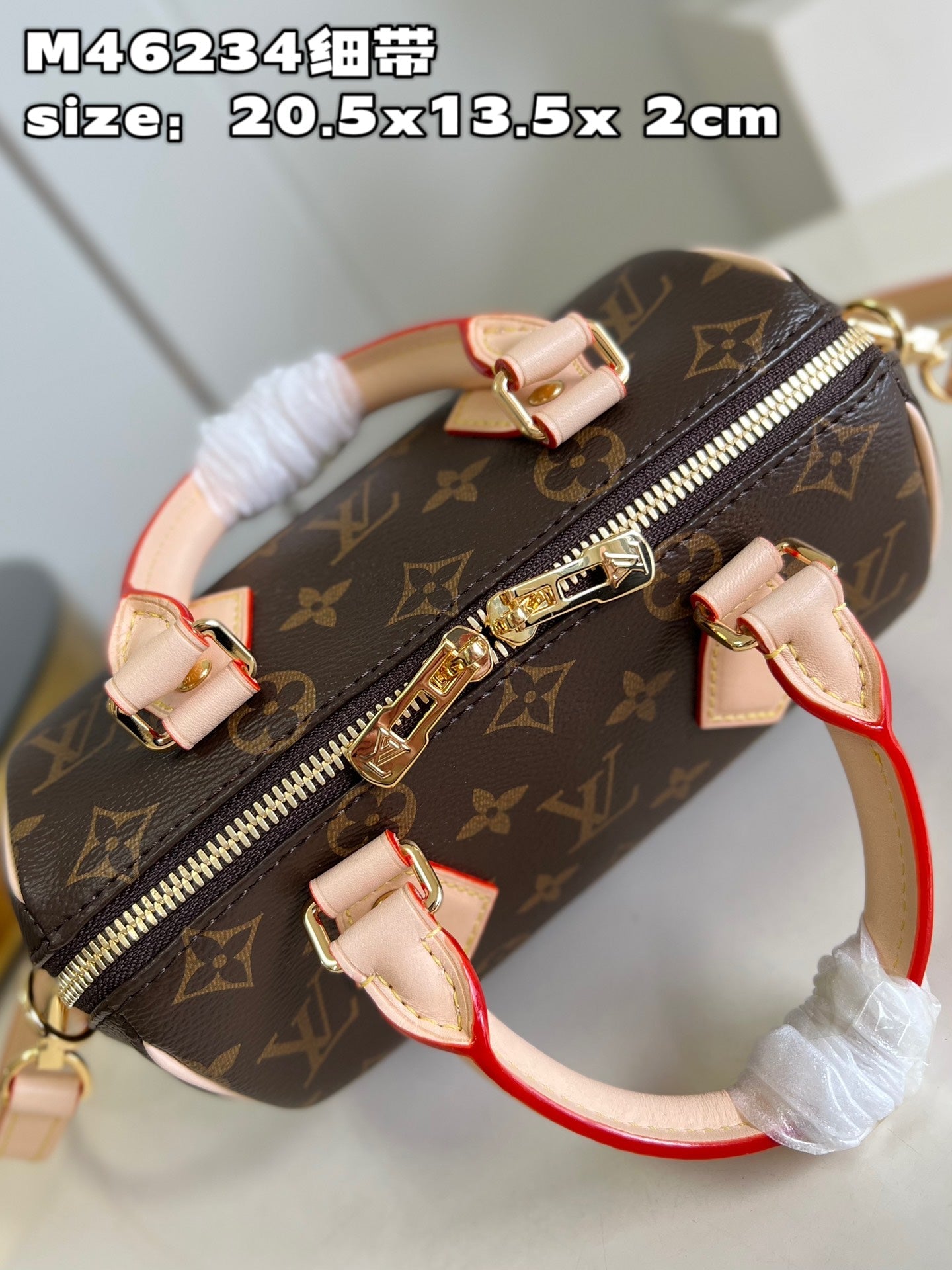 Louis Vuitton M46234 Speedy Bandoulière 20 Bag Monogram Beige