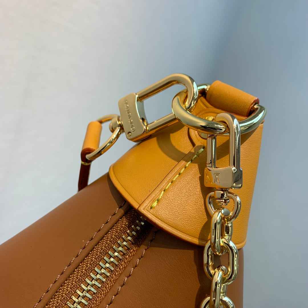 Louis Vuitton M46311 Loop Hobo Brown Leather