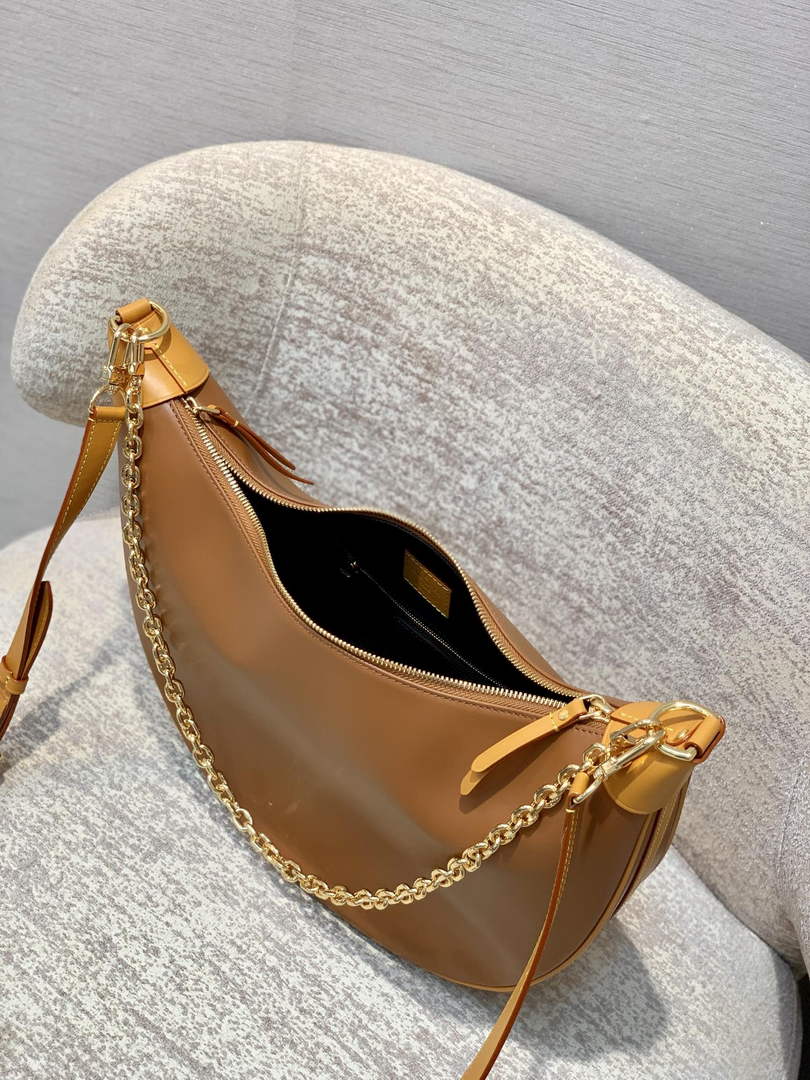 Louis Vuitton M46311 Loop Hobo Brown Leather - Default Title - View 7