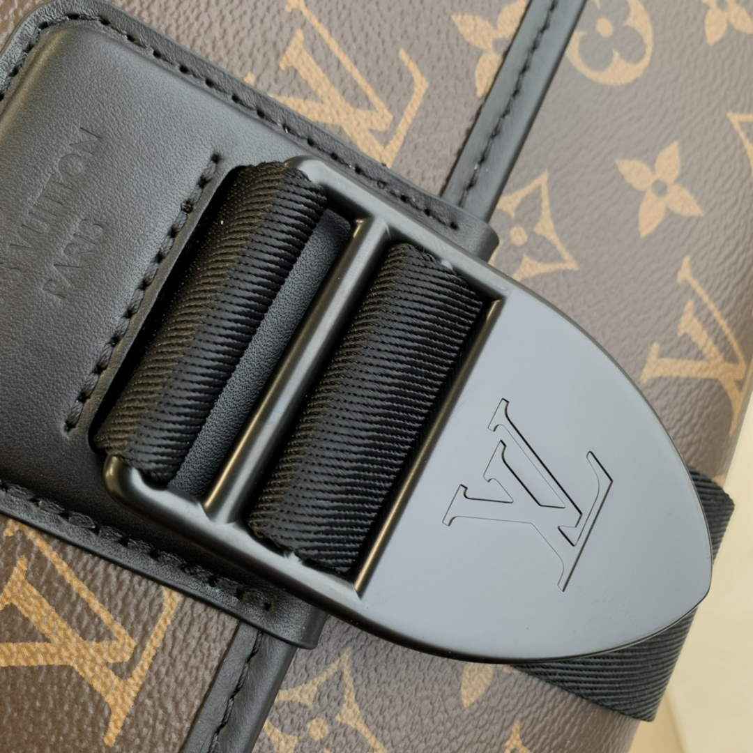 Louis Vuitton M46328 Archy Messenger MM Bag Monogram Canvas