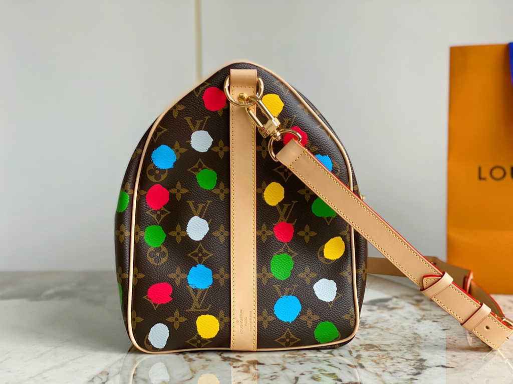 Louis Vuitton M46377 LV x YK Bandoulière Keepall 45 Travel bag Monogram Canvas