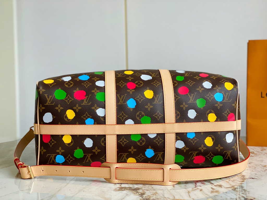 Louis Vuitton M46377 LV x YK Bandoulière Keepall 45 Travel bag Monogram Canvas