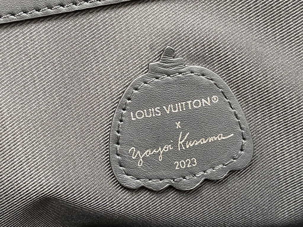 Louis Vuitton M46400 LV x YK Bandoulière Keepall 45 Monogram Eclipse Canvas