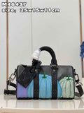 Louis Vuitton M46437 LV x YK Keepall 25 Monogram Eclipse Canvas Travel bag