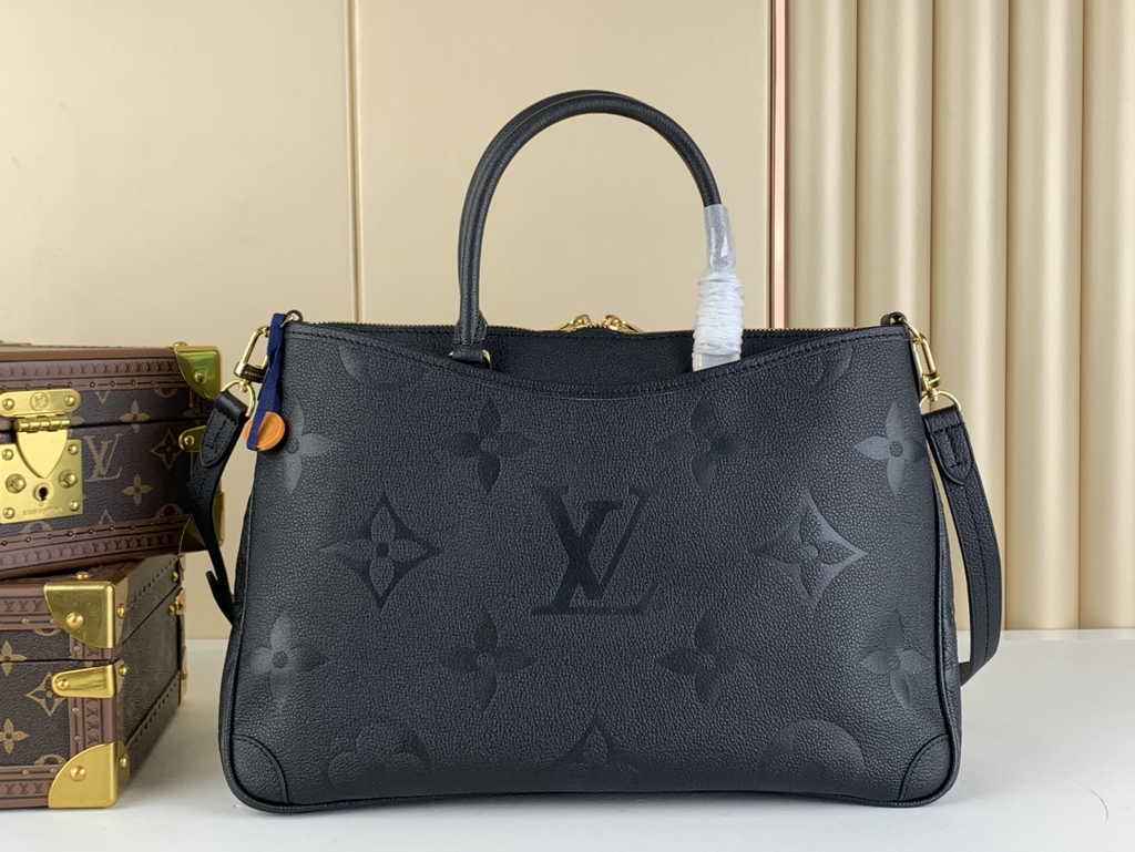 Louis Vuitton M46487 Trianon MM Bag Monogram Leather Women
