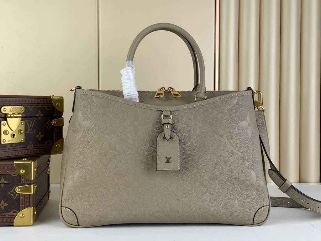 Louis Vuitton M46504 Trianon MM Bag Monogram Leather Women