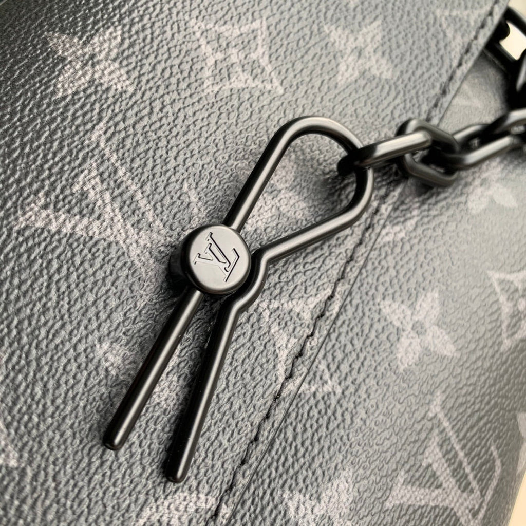 Louis Vuitton M46795 Steamer Messenger Monogram Eclipse canvas