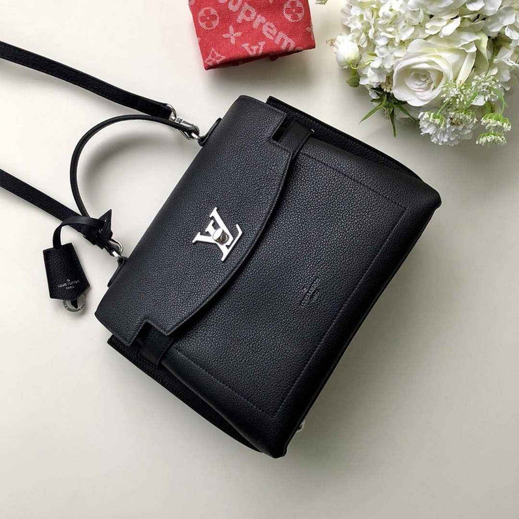Louis Vuitton M51395 Lockme Ever MM Bag Black