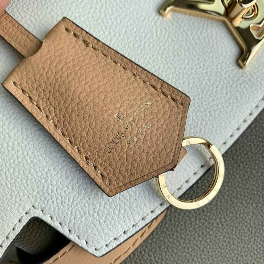 Louis Vuitton M51395 Lockme Ever MM Bag Green Beige