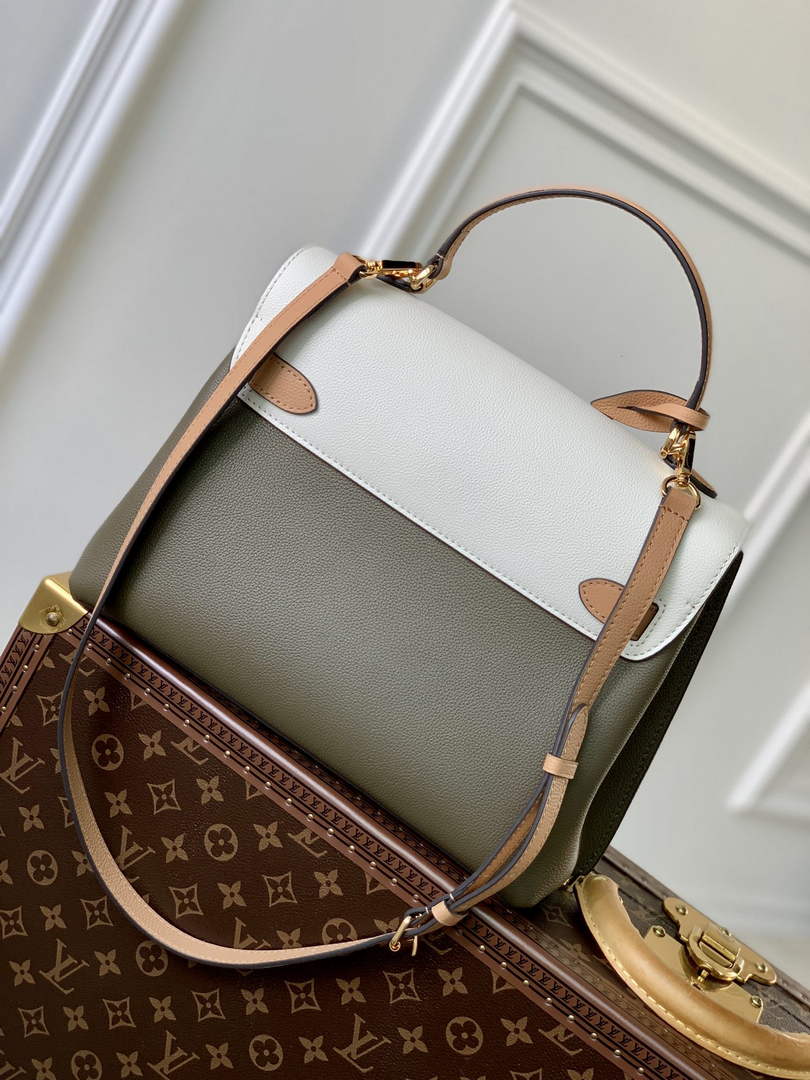 Louis Vuitton M51395 Lockme Ever MM Bag Green Beige - 33.5 x 21.5 x 14.5 cm / Green Beige - View 9