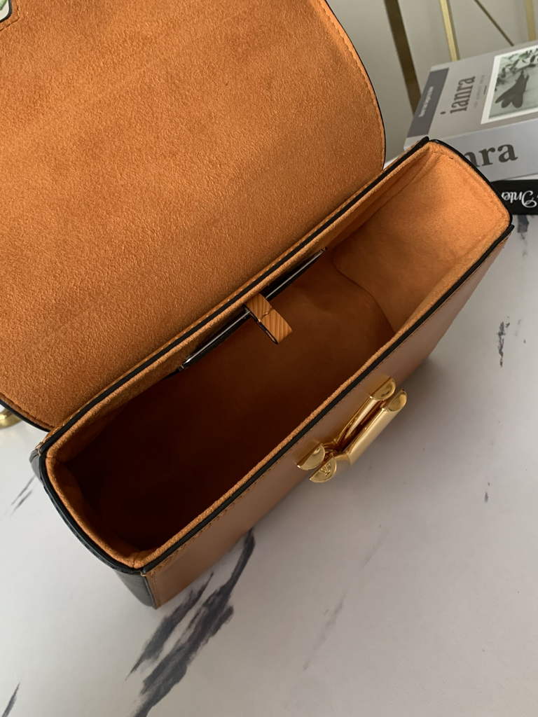 Louis Vuitton M51884 LV M21120 Twist MM Bag Epi Leather Brown - Default Title - View 8