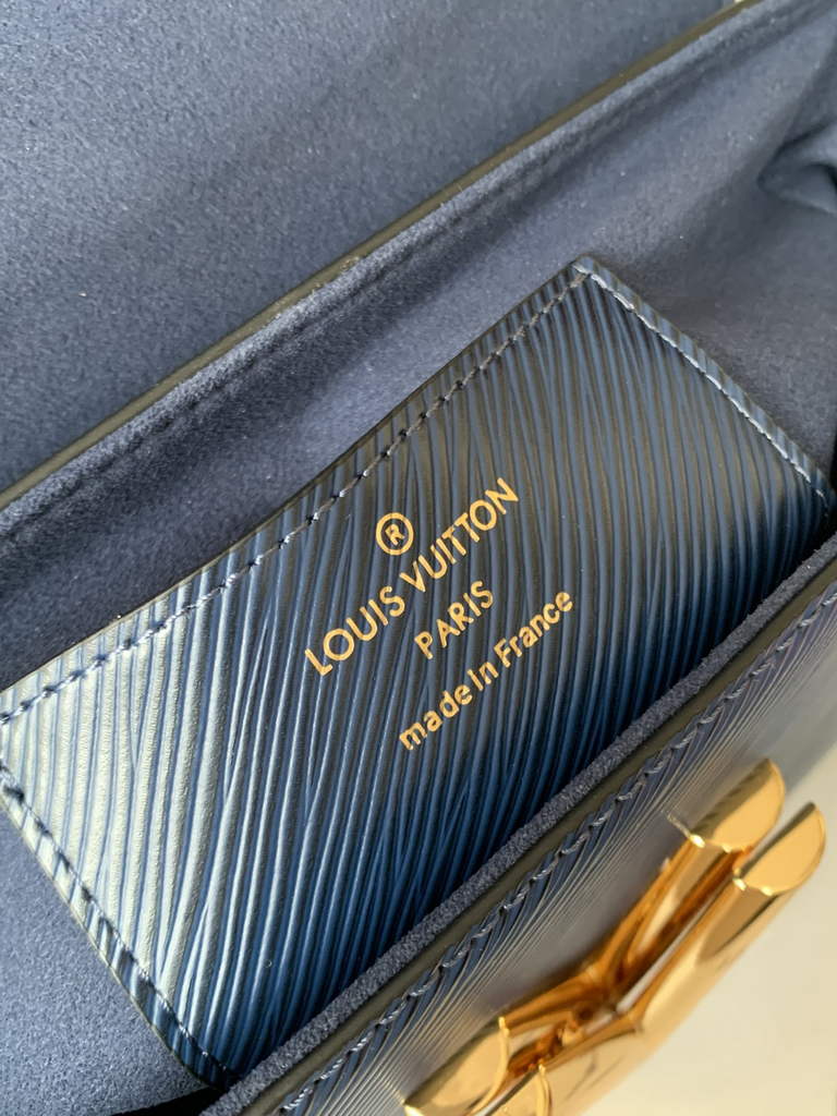 Louis Vuitton M53090 Twist MM Bag Epi Leather Indigo Blue - Default Title - View 9