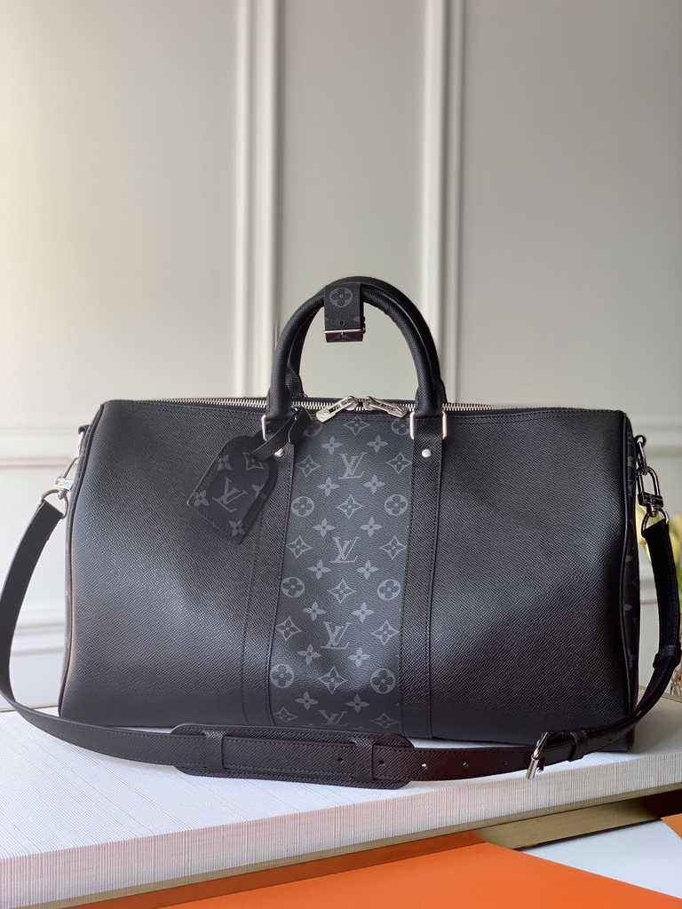 Louis Vuitton M53763 Keepall 50 Bandoulière Taigarama Travel bag