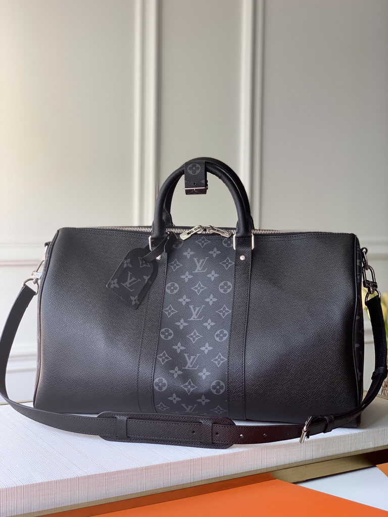 Louis Vuitton M53763 Keepall 50 Bandoulière Taigarama Travel bag