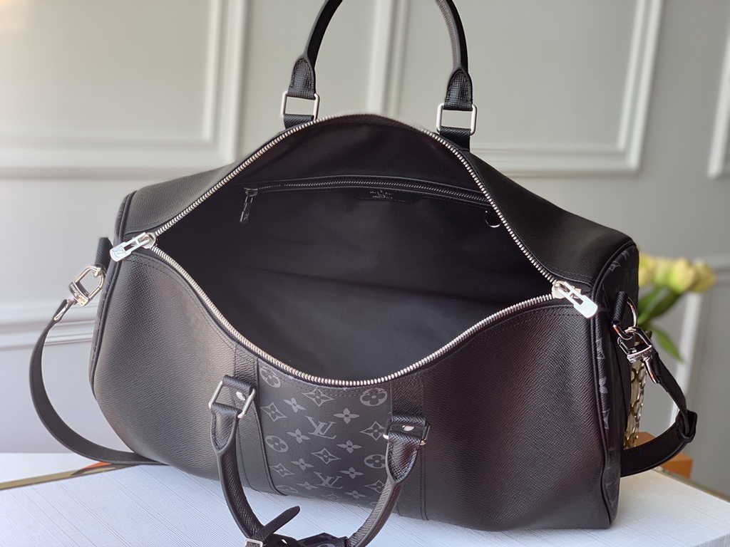 Louis Vuitton M53763 Keepall 50 Bandoulière Taigarama Travel bag