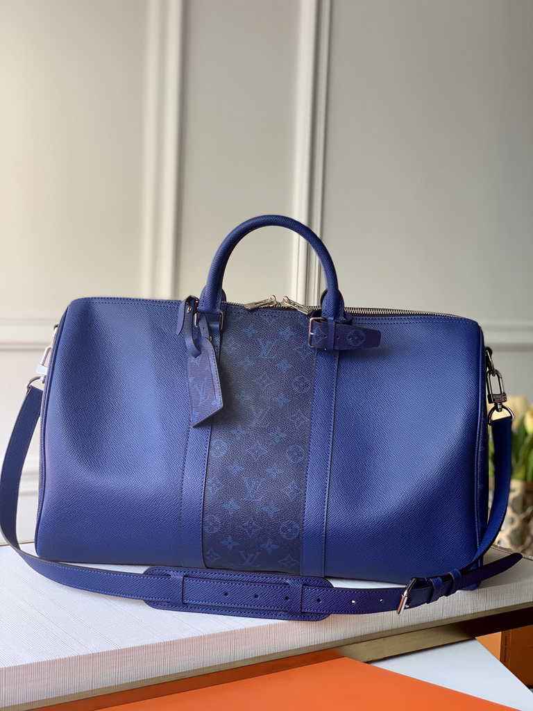 Louis Vuitton M53766 Keepall 50 Bandoulière Taigarama Travel bag
