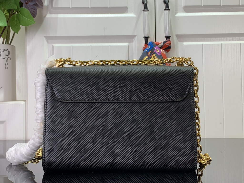 Louis Vuitton M54804 Twist MM Bag Epi Leather Black - Default Title - View 2
