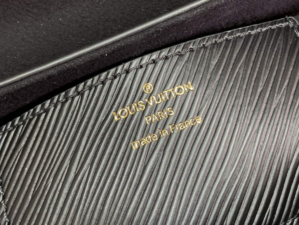 Louis Vuitton M54804 Twist MM Bag Epi Leather Black - Default Title - View 9