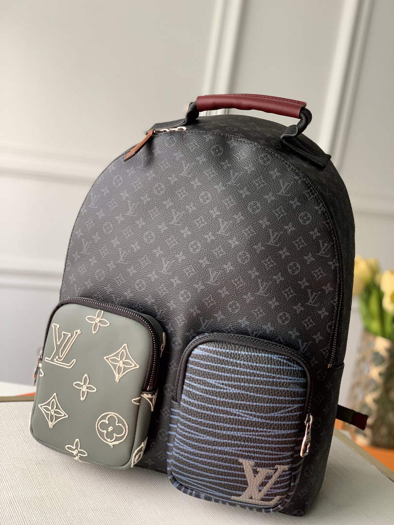 Louis Vuitton M56853 Backpack Monogram Canvas