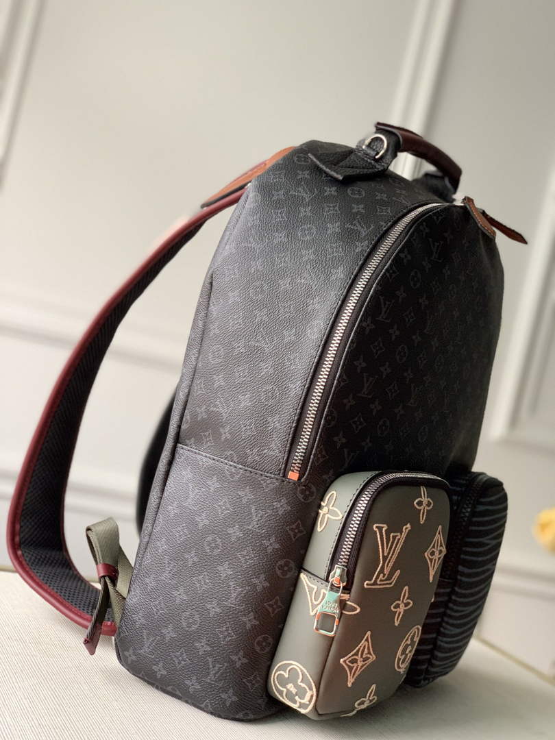 Louis Vuitton M56853 Backpack Monogram Canvas