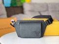 Louis Vuitton M57081 Takeoff Slingbag LV Aerogram Men Black