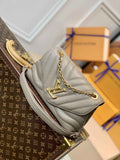 Louis Vuitton M58550 LV New Wave Chain Bag Gray