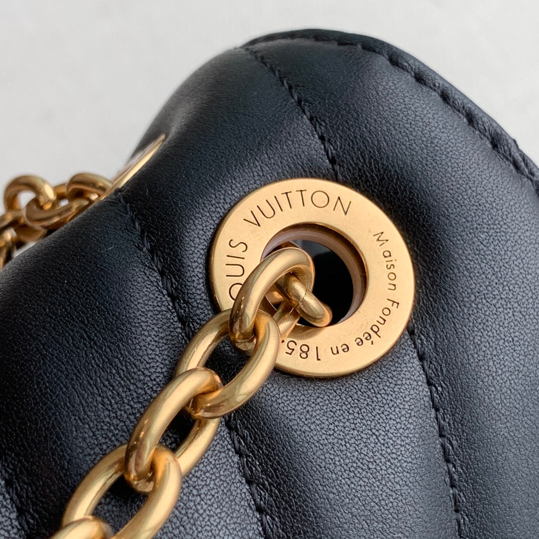 Louis Vuitton M58552 LV New Wave Chain Bag Black - Default Title - View 6