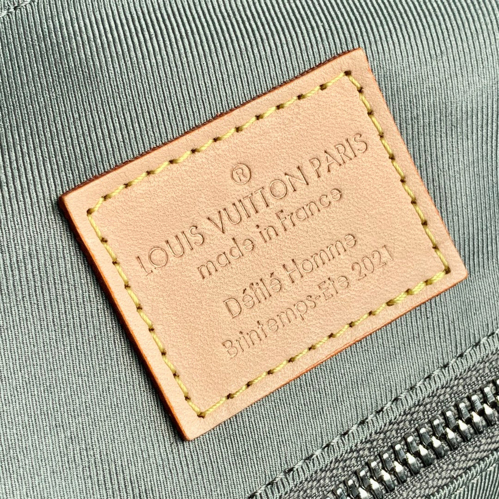 Louis Vuitton M58756 Christopher Backpack MM Leather Silver