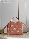 Louis Vuitton M58913 Petit Palais Bicolor Monogram Leather Pink
