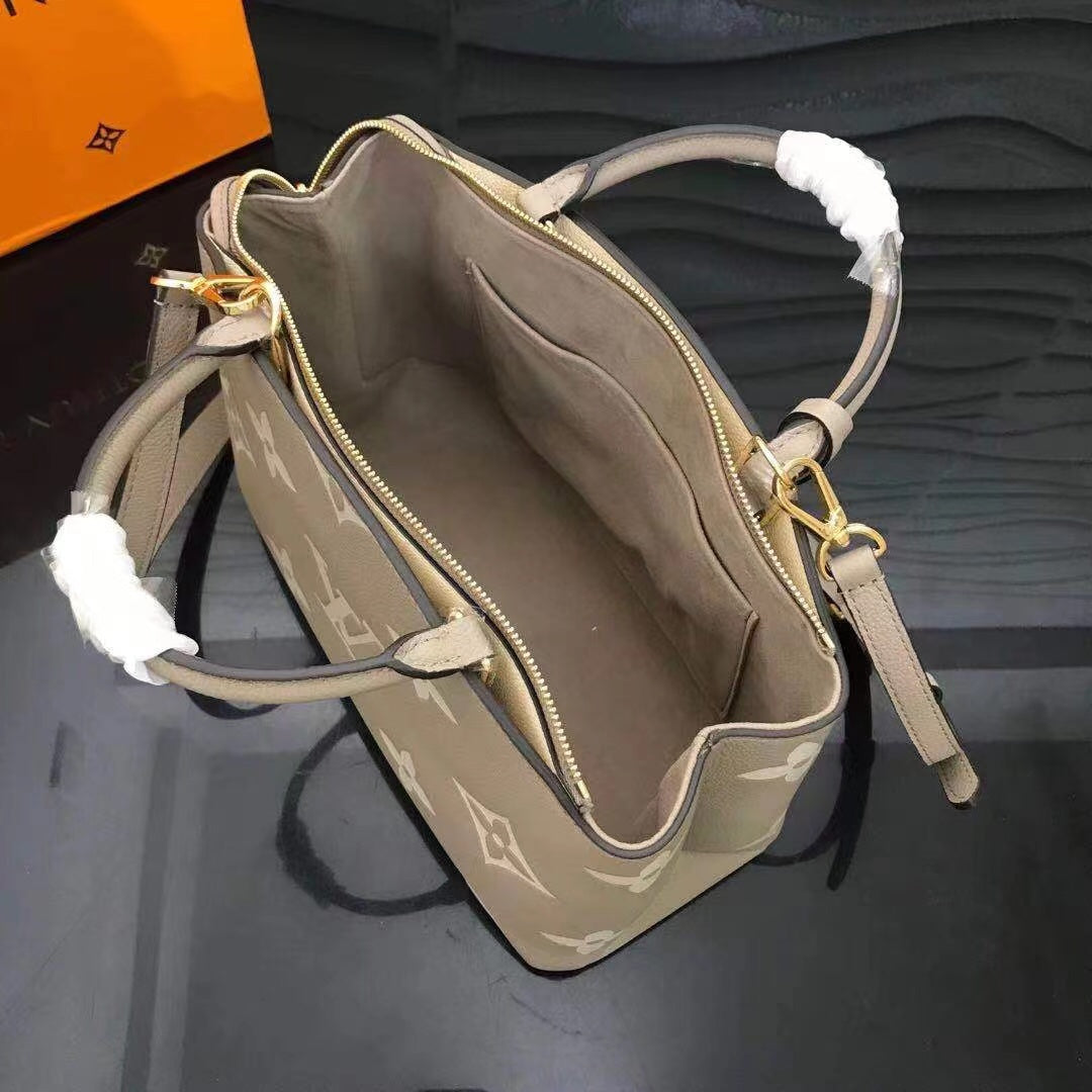 Louis Vuitton M58914 Petit Palais Bicolor Monogram Leather Gray - 29 x 18 x 12.5 cm / Monogram Leather Gray - View 8