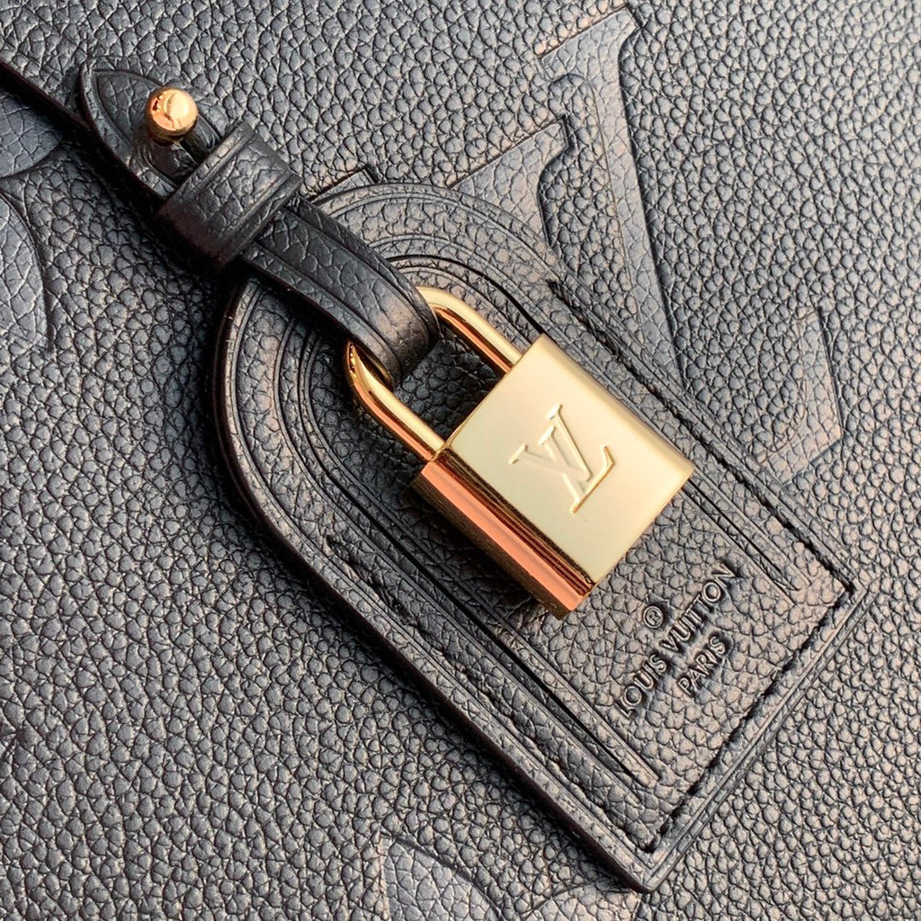 Louis Vuitton M58916 Petit Palais tote bag Monogram Leather Black - 29 x 18 x 12.5 cm / Monogram Leather Black - View 5