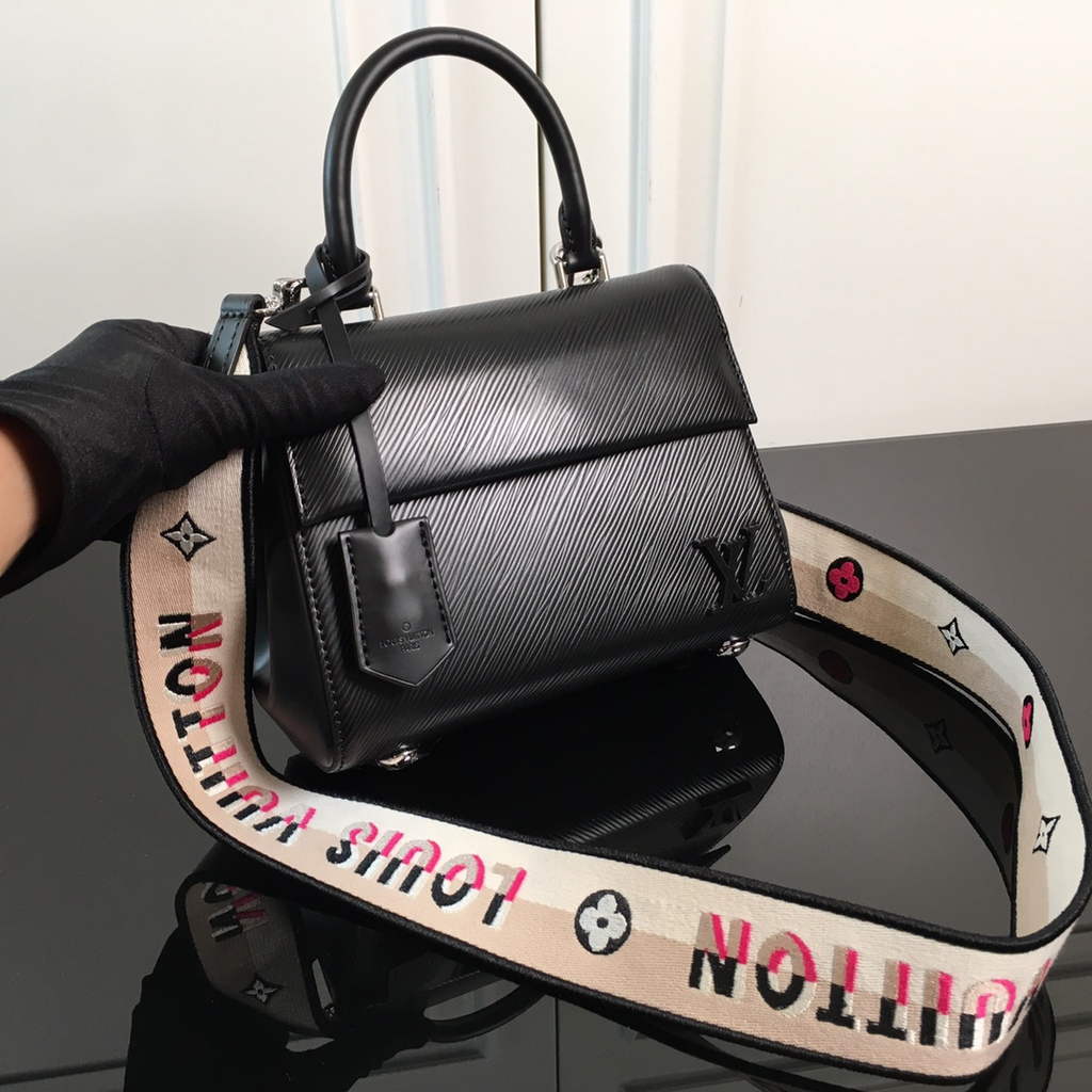 Louis Vuitton M58925 Cluny Mini Epi Leather Black - Default Title - View 1