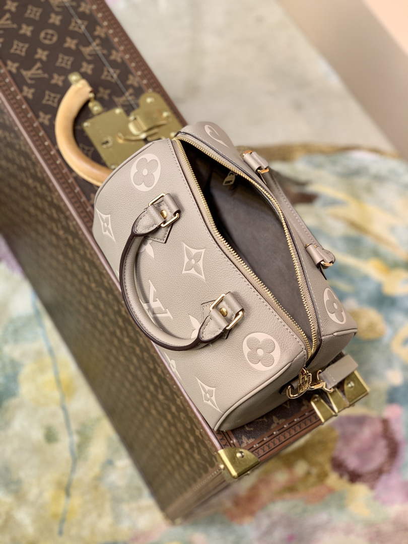 Louis Vuitton M58947 Speedy Bandoulière 25 Gray