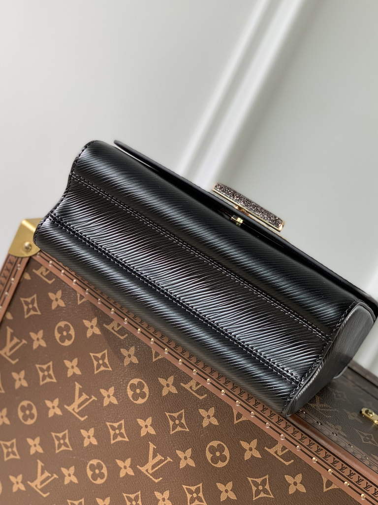 Louis Vuitton M59033 Twist MM Bag Epi Leather Black - Default Title - View 4