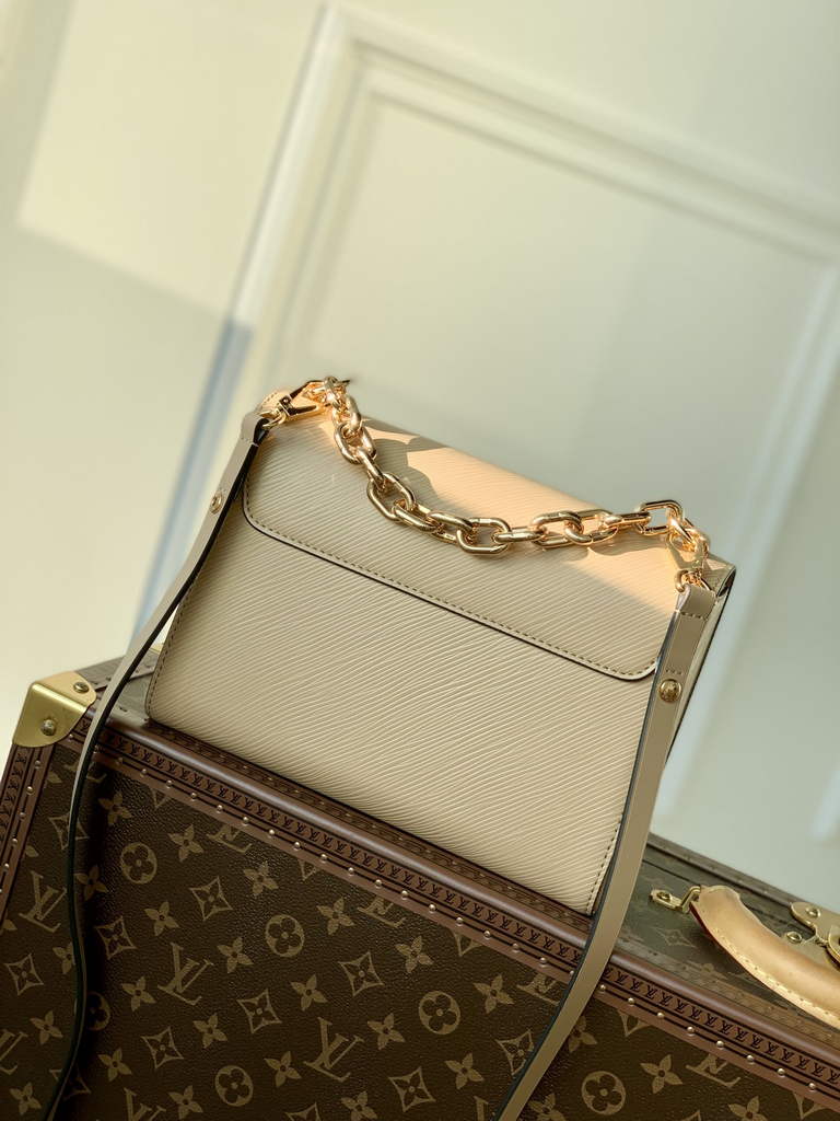 Louis Vuitton M59033 Twist MM Bag Epi Leather Dark Beige - Default Title - View 4